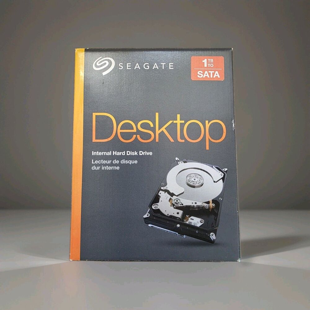 Seagate 1TB Desktop Hard Drive NEW FACTORY SEALED